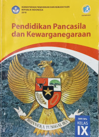 Image of Pendidikan Pancasila dan Kewarganegaraan SMP Kelas IX